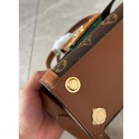 Louis Vuitton Women LV Dauphine Capitale Monogram Reverse Coated Canvas Cowhide-Leather (13)