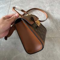 Louis Vuitton Women LV Dauphine Capitale Monogram Reverse Coated Canvas Cowhide-Leather (13)