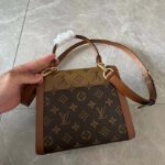 Louis Vuitton Women LV Dauphine Capitale Monogram Reverse Coated Canvas Cowhide-Leather - Image 4