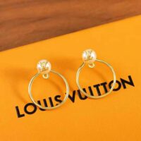 Louis Vuitton Women LV Eclipse Pearls Earrings (1)