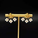 Louis Vuitton Women LV Floragram Earrings – Image 3