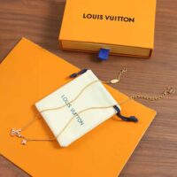 Louis Vuitton Women LV Iconic Enamel Necklace-Pink (1)