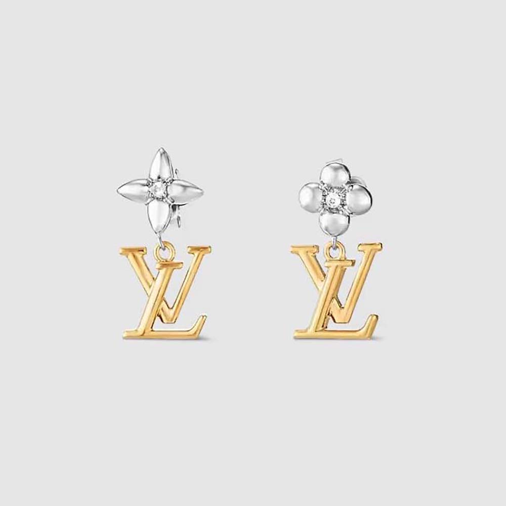 Louis Vuitton Women LV Iconic Flower Earrings