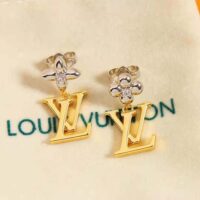 Louis Vuitton Women LV Iconic Flower Earrings (1)