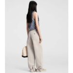 Louis Vuitton Women LV Monogram Jacquard Tank Top Wool Cotton Grey Blue Regular Fit - Bild 14