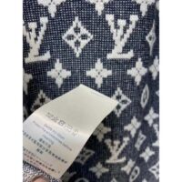 Louis Vuitton Women LV Monogram Jacquard Tank Top Wool Cotton Grey Blue Regular Fit (5)