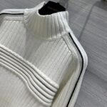 Louis Vuitton Men LV SKI Contrast Accent Pullover Wool Yack Milky White - Bild 7