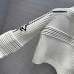 Louis Vuitton Men LV SKI Contrast Accent Pullover Wool Yack Milky White - Bild 5