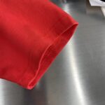 Louis Vuitton Men LV SKI Short-Sleeved Cotton T-Shirt Regular Fit Cherry Red Cotton - immagine 10