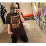 Louis Vuitton Women LV Short-Sleeved Cotton Intarsia Crewneck Staple Fit Ribbed Collar Compact Knit - Image 9