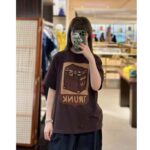 Louis Vuitton Women LV Short-Sleeved Cotton Intarsia Crewneck Staple Fit Ribbed Collar Compact Knit - Image 8