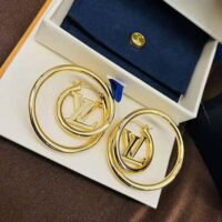 Louis Vuitton Women LV Spiral Earrings (1)