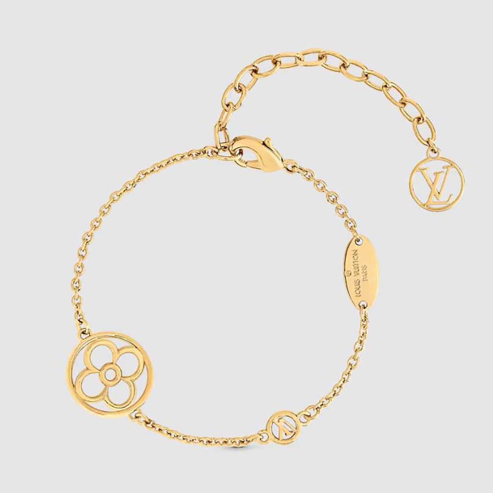 Louis Vuitton Women LV Twiggy Bracelet-Gold