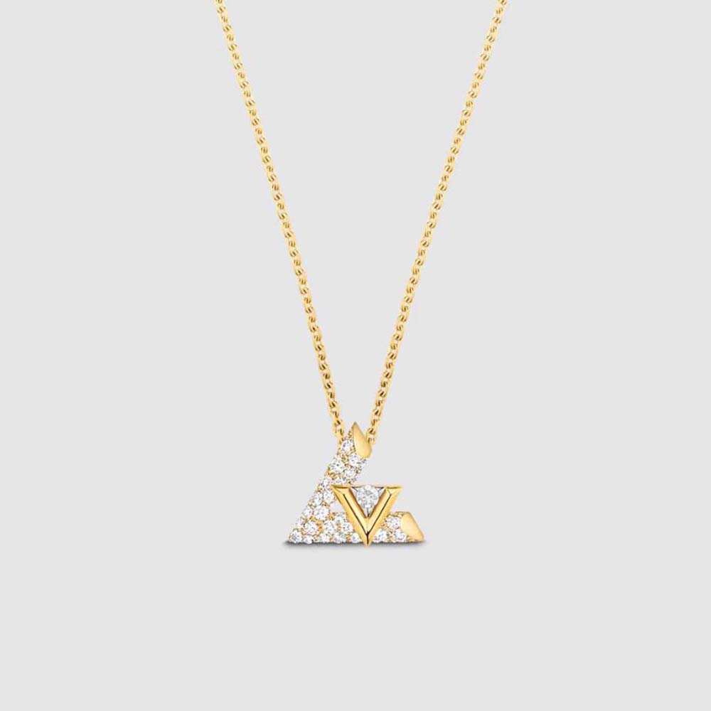 Louis Vuitton Women LV Volt One Pendant in Yellow Gold