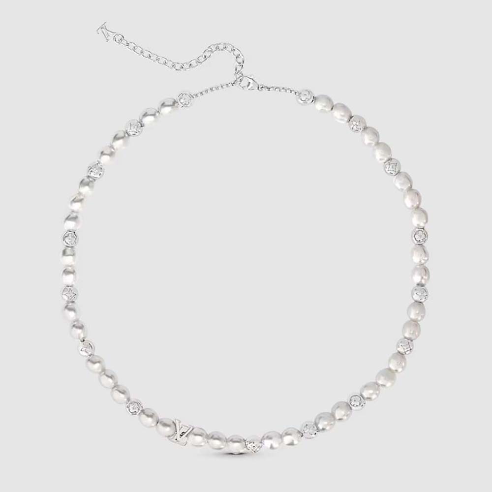 Louis Vuitton Women Monogram Pearls Necklace