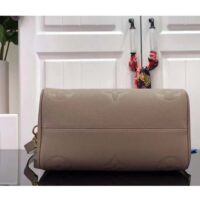 Louis Vuitton Women Speedy Bandoulière 25 Handbag Tourterelle Embossed Grained Cowhide Leather (14)
