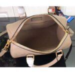 Louis Vuitton Women Speedy Bandoulière 25 Handbag Tourterelle Embossed Grained Cowhide Leather - Imagen 6