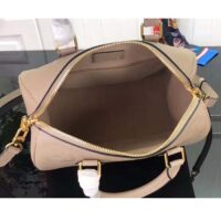 Louis Vuitton Women Speedy Bandoulière 25 Handbag Tourterelle Embossed Grained Cowhide Leather (14)