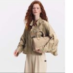 Louis Vuitton Women Speedy Bandoulière 25 Handbag Tourterelle Embossed Grained Cowhide Leather - Imagen 14