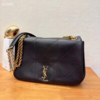 Saint Laurent YSL Women Jamie 4.3 Small Lambskin Black Style ID 763475AAB321000 (9)