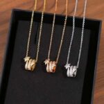 Chanel Women CC Étoile Filante Necklace 18K White Gold Diamonds - Imagen 5