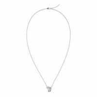 Chanel Women CC Étoile Filante Necklace 18K White Gold Diamonds (12)