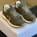 Dior Unisex C'est Dior Sneaker Khaki Suede Calfskin Mesh Reference: KCK403SUH_S23H - immagine 6