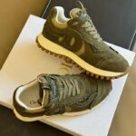 Dior Unisex C'est Dior Sneaker Khaki Suede Calfskin Mesh Reference: KCK403SUH_S23H - immagine 4