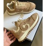 Dior Unisex C'est Dior Sneaker Nude Suede Calfskin Mesh Reference: KCK403SUH_S18U - immagine 8