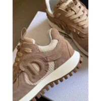 Dior Unisex C’est Dior Sneaker Nude Suede Calfskin Mesh Reference KCK403SUH_S18U (8)