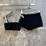 Dior Women CD Briefs Black Stretch Viscose 'CHRISTIAN DIOR J'ADIOR' Signature - Imagen 4