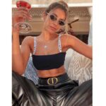 Dior Women CD Bralette Black Stretch Viscose 'CHRISTIAN DIOR J'ADIOR' Signature - Image 10