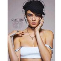 Dior Women CD Bralette White Stretch Viscose ‘CHRISTIAN DIOR J’ADIOR’ Signature (11)