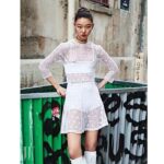 Dior Women CD Bralette White Stretch Viscose 'CHRISTIAN DIOR J'ADIOR' Signature - immagine 10