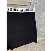 Dior Women CD Briefs Black Stretch Viscose ‘CHRISTIAN DIOR J’ADIOR’ Signature (2)