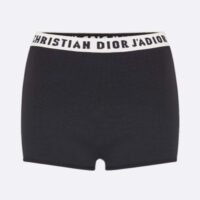 Dior Women CD Briefs Black Stretch Viscose ‘CHRISTIAN DIOR J’ADIOR’ Signature (2)