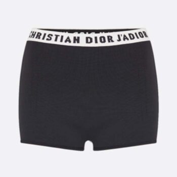Dior Women CD Briefs Black Stretch Viscose 'CHRISTIAN DIOR J'ADIOR' Signature