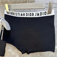 Dior Women CD Briefs Black Stretch Viscose ‘CHRISTIAN DIOR J’ADIOR’ Signature (2)