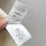 Dior Women CD Macrocannage Polo Shirt Ecru Alpaca Cashmere Silk Openwork Knit - immagine 9