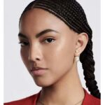 Dior Women Dior Tribales Earrings White Resin Pearls Latte Glass – Image 9