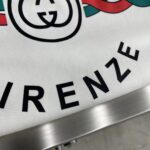 Gucci Women Cotton Gucci Firenze 1921 Hooded Sweatshirt White Jersey Long Sleeves – Bild 6