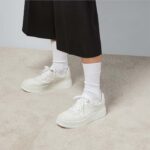 Gucci Unisex GG Sneaker White Grey Supreme Canvas Mid-Heel - immagine 3