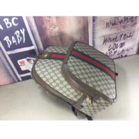 Gucci Unisex Ophidia GG Backpack Beige Ebony GG Supreme Canvas Double G Style ‎779901 FABYY 9744 (5)