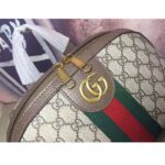 Gucci Unisex Ophidia GG Backpack Beige Ebony GG Supreme Canvas Double G Style ‎779901 FABYY 9744 – Image 8