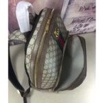 Gucci Unisex Ophidia GG Backpack Beige Ebony GG Supreme Canvas Double G Style ‎779901 FABYY 9744 – Image 6