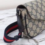 Gucci Unisex Ophidia Mini Bag Beige Blue GG Supreme Canvas - Bild 10