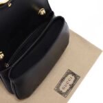 Gucci Women GG Blondie Medium Top Handle Bag Black Leather – Bild 7