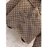 Gucci Men GG Canvas Shirt Point Collar Dropped Shoulder Long Sleeves – Bild 8