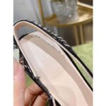 Gucci Women GG Gucci Signoria Slingback Pump Black Patent Leather High Heel - Imagen 10