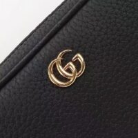 Gucci Women GG Marmont Super Mini Shoulder Bag Black Leather (4)